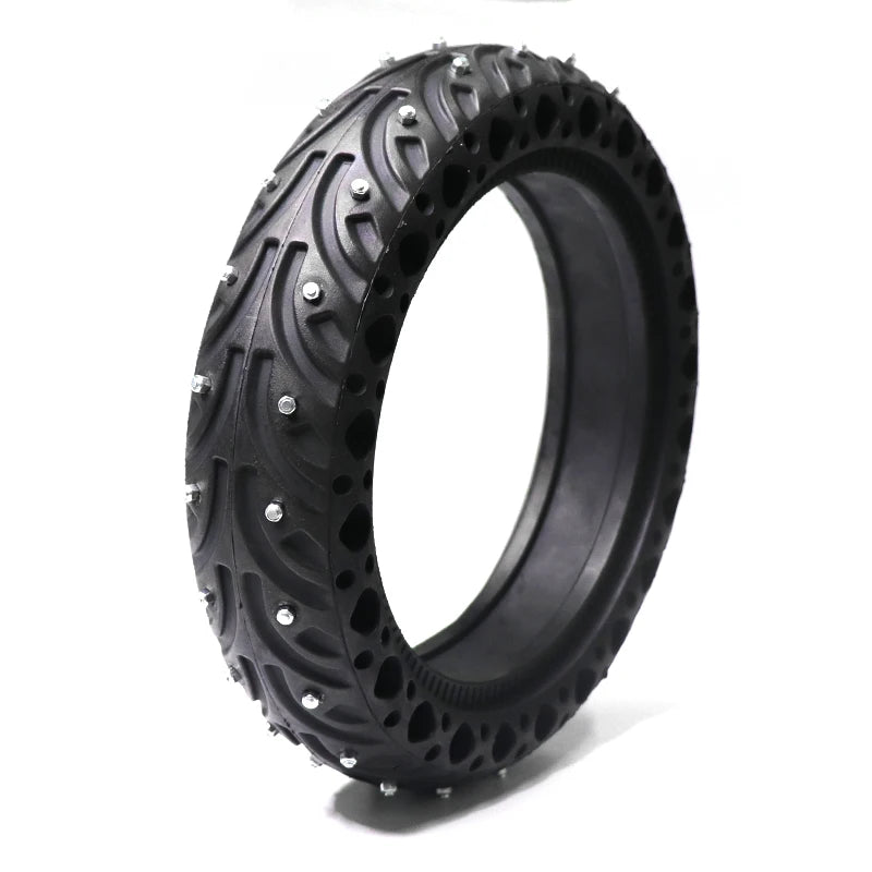 New Image Xiaomi M365 Scooter Snow Tyres Wear-Resistant Rubber Wheel with Non-Slip Screw Spikes Anti-Skid Ice Nail