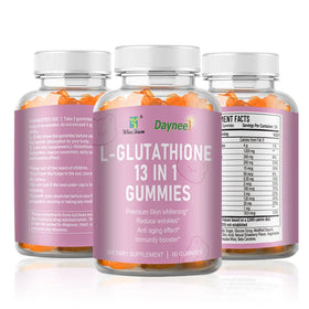 Private Label Skin Whitening Collagen L-Glutathione Gummies Healthcare Supplement 3g*60pcs Adult Use Skincare & Immunity Support