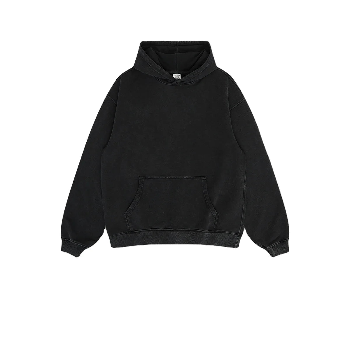 2025 Quality Heavyweight 440gsm Hoodies Unisex Vintage Acid Washed Hoodies Blank Oversized Boxy Hoodie