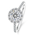 Elegant IGI Certified Lab-Grown Diamond Gold Engagement Ring 18K Real Gold Timeless Design Women Jewelry Wedding Promise Ring