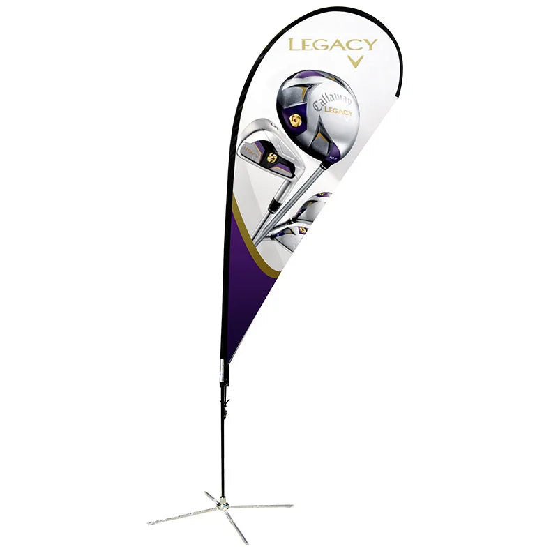 Low Price Digital Printing Vinyl Sign Banners Custom Outdoor Advertising Design Aluminum 2.5m Flying Style