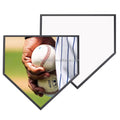 MDFSUB in Stock Home Plate Mdf Plaque Photo Printable DIY Softball Home Plate Shaped White Sublimation Blank Mdf Plaque