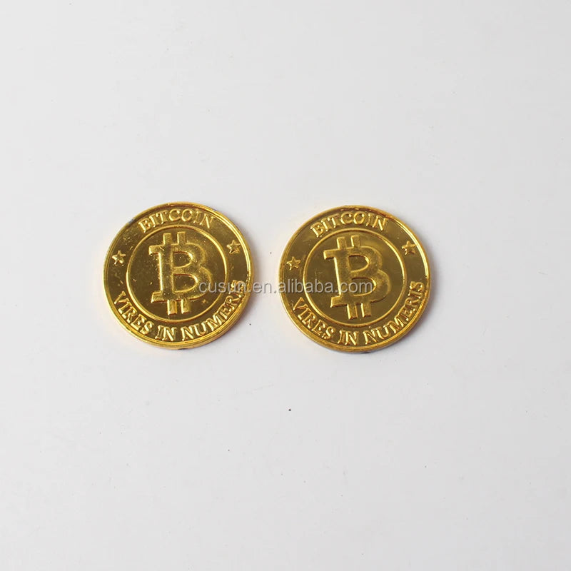 Hot Selling Custom Made Souvenir Plastic Gold 3D Coins
