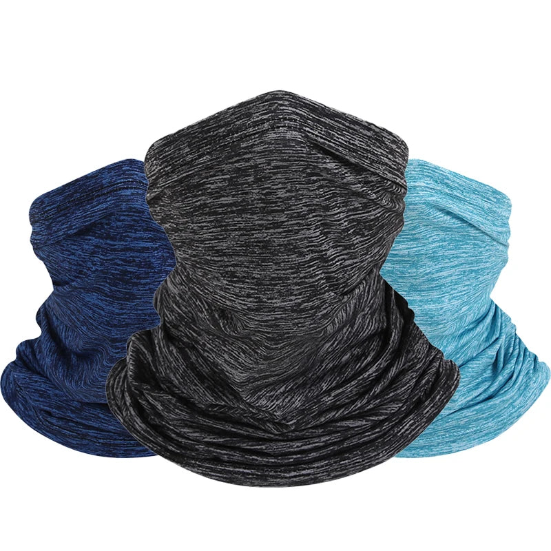Summer Fishing Sun Protection Quick Drying Ice Silk Cooling Sport Cycling Neck Gaiter Tube Scarf Bandana