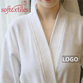 Bath Robe for Women 100% Cotton Plain Dyed Terry Bathrobe Soft Custom logo Luxury Bath Robes SPA Robe