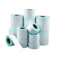 Factory Size Options Customizable Direct Thermal Roll Label Waterproof Oil Resistant Adhesive Paper Stickers Free Promotion