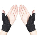 Finger Fracture Joint Protection Exercises Working Keyboard Hand Out Fitness Steel Plate Thumb Stabilizer Splint Wrist Support