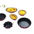 Premium Quality Metal Non-stick Coating Household Pie Pan Cake Mold Egg Tart Mold
