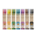 Customizable 3-Pcs Set Fine Liner Marker Stationery Supplies Double Tip Colored School Student Highlighters New Design