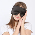 Fashion Lady Luxury Silk Brocade Biodegradable Eye Mask Aloe