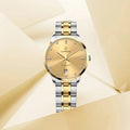 For LOBINNI 2013L Women's Luxury Gold Watch New Fashion Stainless Steel Band Water Resistant Miyota Movement 2023