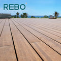 Modern Eco Forest Bamboo Decking 18mm Waterproof Outdoor Click Anti-Slip Smooth Oiled Surface Rectangle Fireproof 30-Year