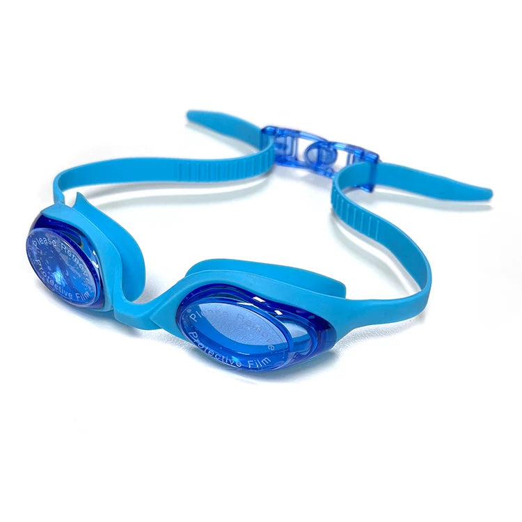 Hot Sale Anti-fog Swimming Goggles UV Protection PC Glass Silicone Swim Goggle for Children