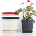 Garden Plastic Planters for Indoor Nursery Pots Plants Flower Pots Planters Outdoor Large Succulent Plant Pot
