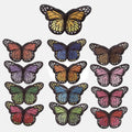 Embroidery Butterfly Patch Badge Sew Iron on Fabric Dress Clothing Applique Craft DIY Patches