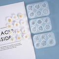 YS DIY Small Flower Jewelry Epoxy Resin Lamp Glitter Sequins Necklaces Bracelets Pendants Art Decoration Making Decoration Kit