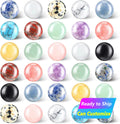 Wholesale Natural Healing Raw Stone Quartz Gemstone Mini White Mystic Decoration Ornament Spheres Charm Small Ball Crystal