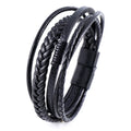 New Design European and American Style Bangle Vintage Leather Rope Bracelets Simple Personality Leather Bracelet