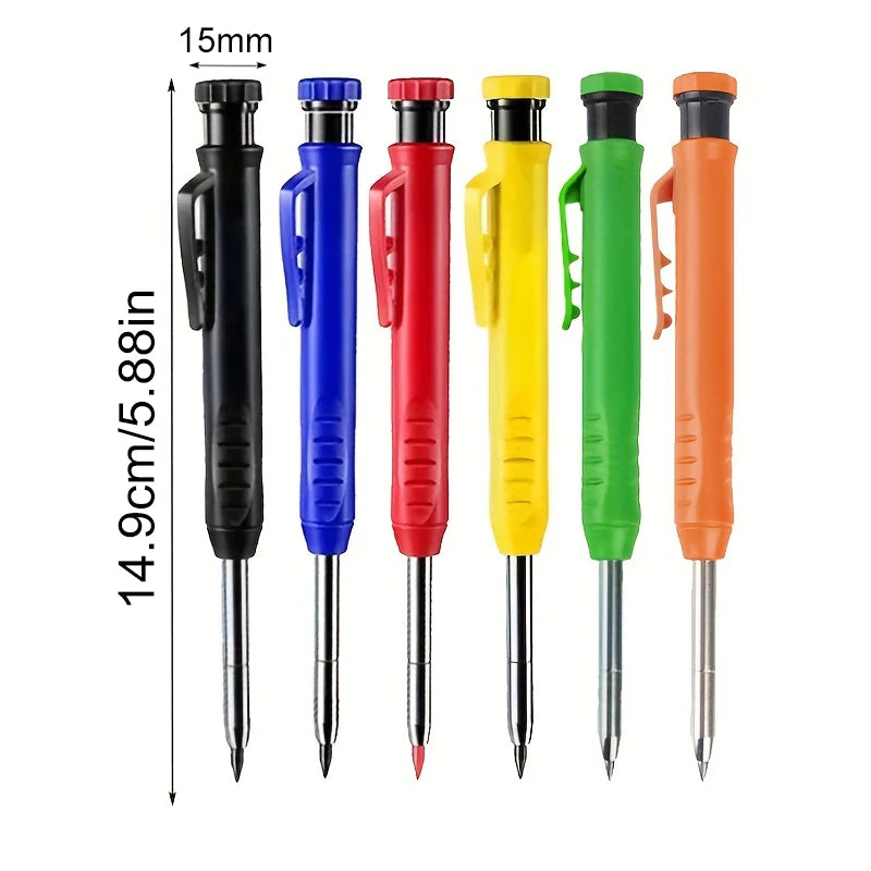 Wholesale Customized DIY Carpentry Marking Tool Carpenter Construction Original Model Number Pencil for Woodworking Line Drawing