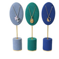 Luxury New Design Elegant Metal Jewelry Necklace Pendant Earrings Rack Jewelry Store Window Display Props for Fashion Jewelry