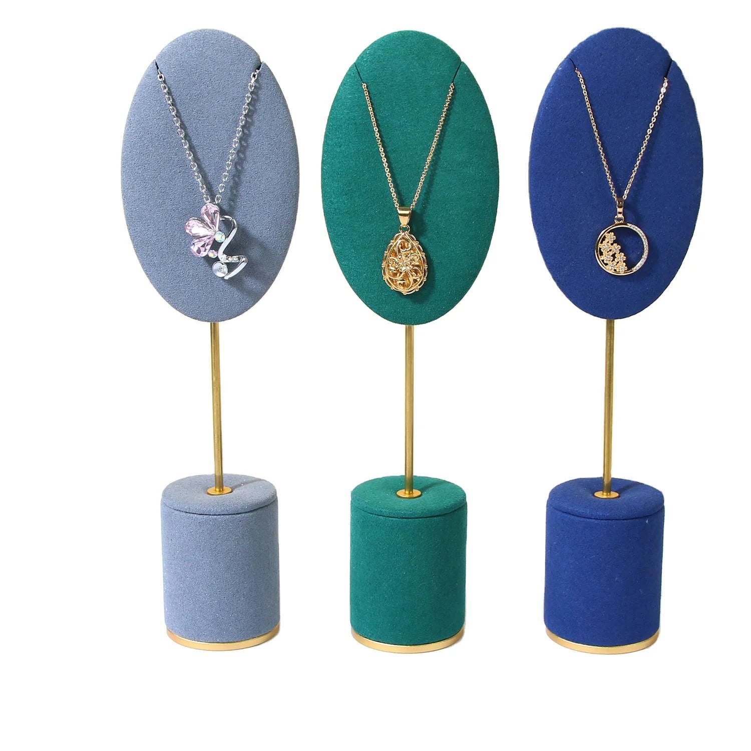Luxury New Design Elegant Metal Jewelry Necklace Pendant Earrings Rack Jewelry Store Window Display Props for Fashion Jewelry