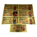 Kl Custom Japan Anime Slum Dunk Figure Card Golden Ticket Certificate 10000 Yen Gold Foil Banknote