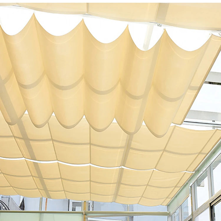 Custom Wholesale Built-In Modern Plain French Window Indoor Waterproof Durable All-Season Sky Shade Roller Blinds