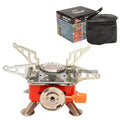 AJOTEQPT Outdoor Portable Folding Camping Gas Mini Small Square Stove