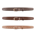 Women's Belt Pin Buckle Female Pure Cowhide Culottes Belt Stock Wholesale Genuine Leather Belt Ladies