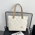 Simple Pocket Large Capacity Women's Shoulder Bags College Style Portable Ladies Tote Bag Classic Female Travel Handbags