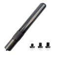 9.4-13.4 Inches Telescopic Carbon Fiber Billiard Cue Extension Handles with Bumper Back Screws MegaBDM