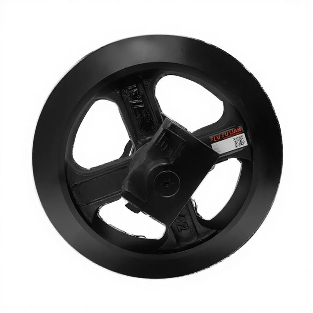 FL Brand Construction Machinery Parts SB30 Excavator Front Idler Wheel HRC56-62 Surface Hardness for Hanix MegaBDM
