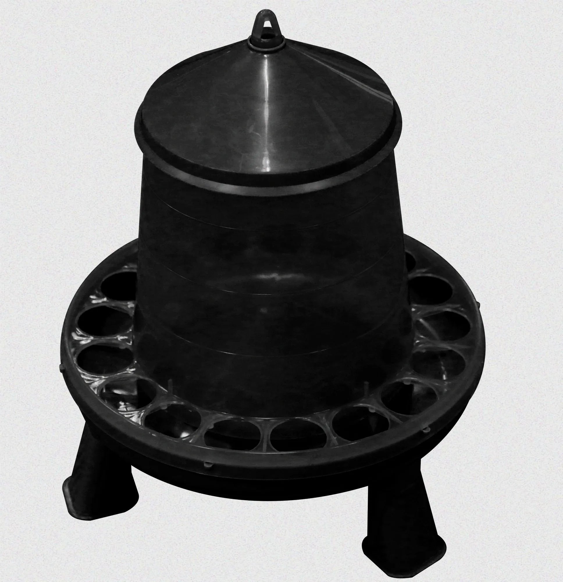 8kg Plastic Wild Bird Feeder & Drinker with Leg New PP Material 1 Year Warranty Poultry Pan Feeder