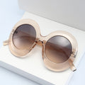 Twooo T1111 New Fashion Trending 2024 Round Frame Oversized Sunglasses for Women