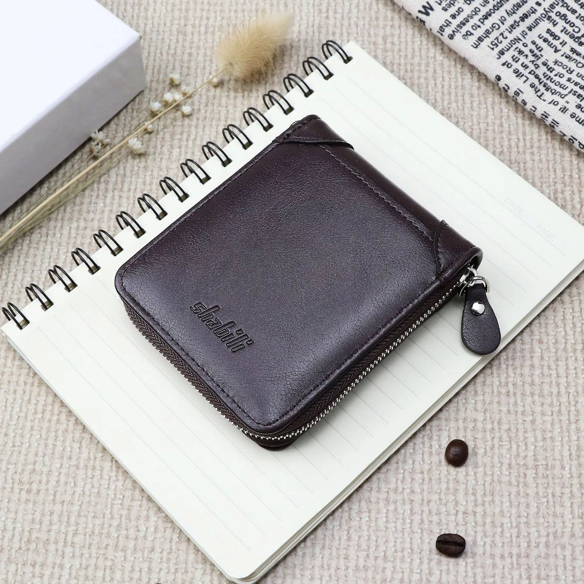 Wallet Men PU Leather Short Wallet Vintage Pu Leather Casual Man Wallets Purse Standard Card Holders