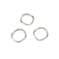 Custom DIN137 65Mn Carbon Steel Silver Plated Plain Finish Wave Spring Washer M10
