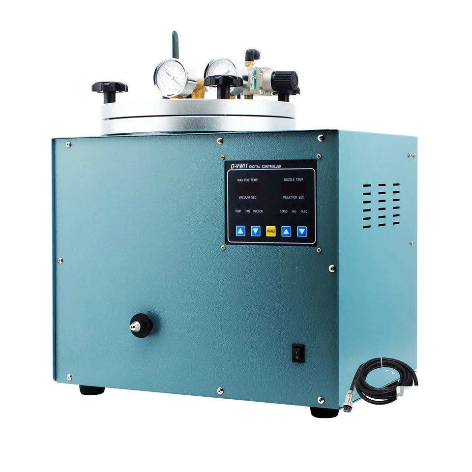 Wax Investing Casting Machine Digital Automatic Vacuum Injection Machine Wax Injector for Jewelry Equipment Machine Capacity 3kg MegaBDM