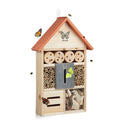 Wholesale Customizable Eco-Friendly Painted Cedar Wood Bird Cage Wall-Mounted Nest Bird House Bee Box Butterfly Holiday