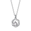 925 Silver Flower Luxury Fine Jewelry Hollow Out Diamond Moissanite Pendant Necklace for Women