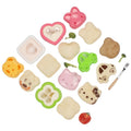 Hot Sales Cute Plastic Kids Bread Sandwich Cutter Different Shape Bread Mold for Kids Lunch Box