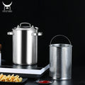 Vegetable Asparagus Steamer Pot with Inner Steamer Basket Stainless Stockpot Pasta Cooker Steamer
