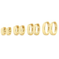 SP New Fashion Simple Design Hoop Earrings High Quality S925 Sterling Silver 3mm Wide Hoop Earring