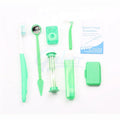 *Dental Cleaning Mix Color Ortodoncia Care Brush Blue Color Orthodontic Travel Bag Kit New Arrival Dental Orthodontic Kit