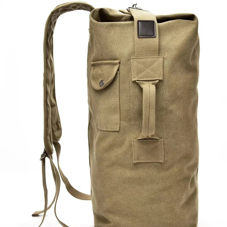 2025 Canvas Backpack Outdoor Tactical Bag Training Equipment Camping Backpack Sports Camouflage Backpack