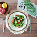 Japanese Style Handmade Clay Pot Insulation Mat Stylish Anti-Slip Cross-Border Lace Linen Straw Placemat for Wedding Use