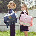 2024 New Arrivals Kids School Bags logo Customized Korean Style Multiple Color for Choose Poppets School Bag