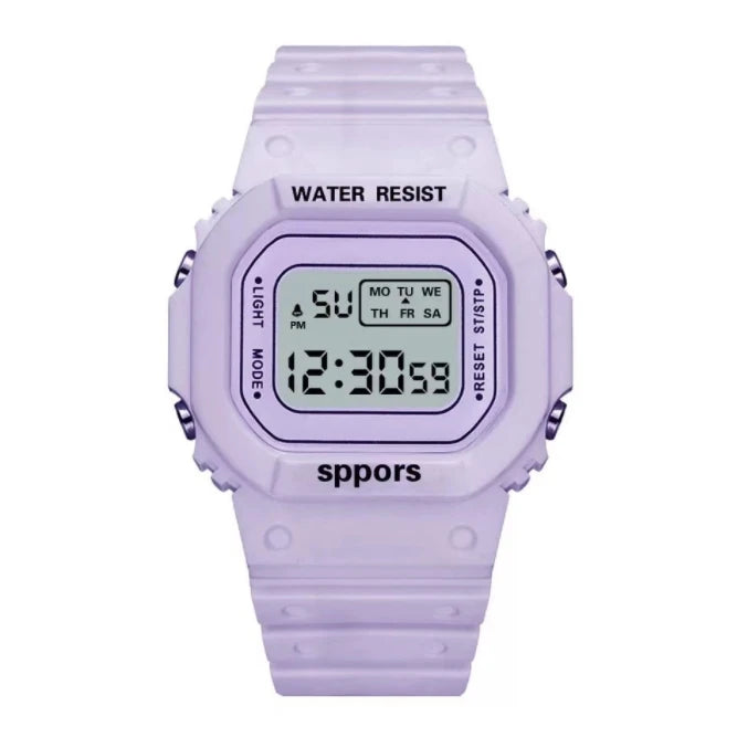 Fashion Watch Digital Watches Wrist Student Sports Waterproof Women Children Digital