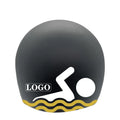 3D Soft Helmets for Drag Reduction Professional Silicone Swimming Cap for Training and Competition Pool Triathlon Open Water