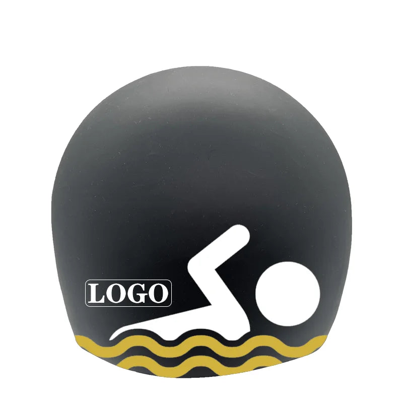 3D Soft Helmets for Drag Reduction Professional Silicone Swimming Cap for Training and Competition Pool Triathlon Open Water