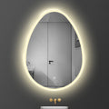 OEM ODM Custom Irregular LED Bathroom Mirror Anti Fog Dimmable Smart Mirror Manufacturer Wholesale